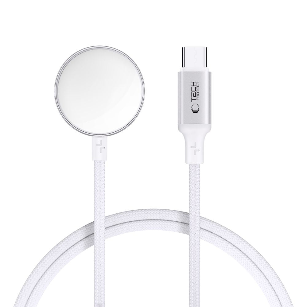 Ladekabel Tech-Protect MC02 Ultraboost C for Apple Watch Series, Hvit