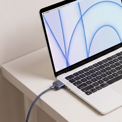 Ladekabel Tech-Protect MMC01 Ultraboost, USB-C - MagSafe 3, 140W, 3m, Marineblå