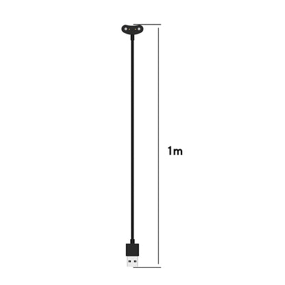 Ladekabel Techsuit TCW1 for Mobvoi Watch Series, USB-A, Svart