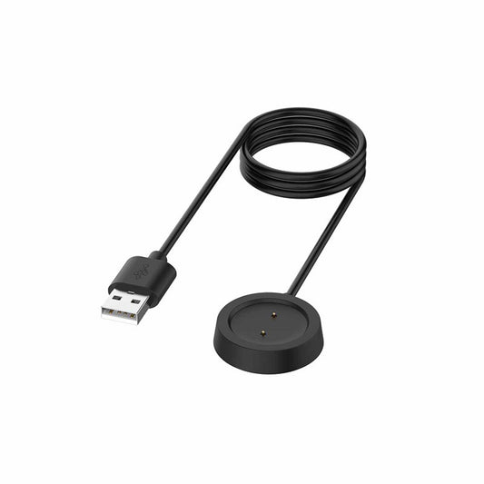 Ladekabel Techsuit THA1 for Amazfit Watch Series, USB-A, Svart