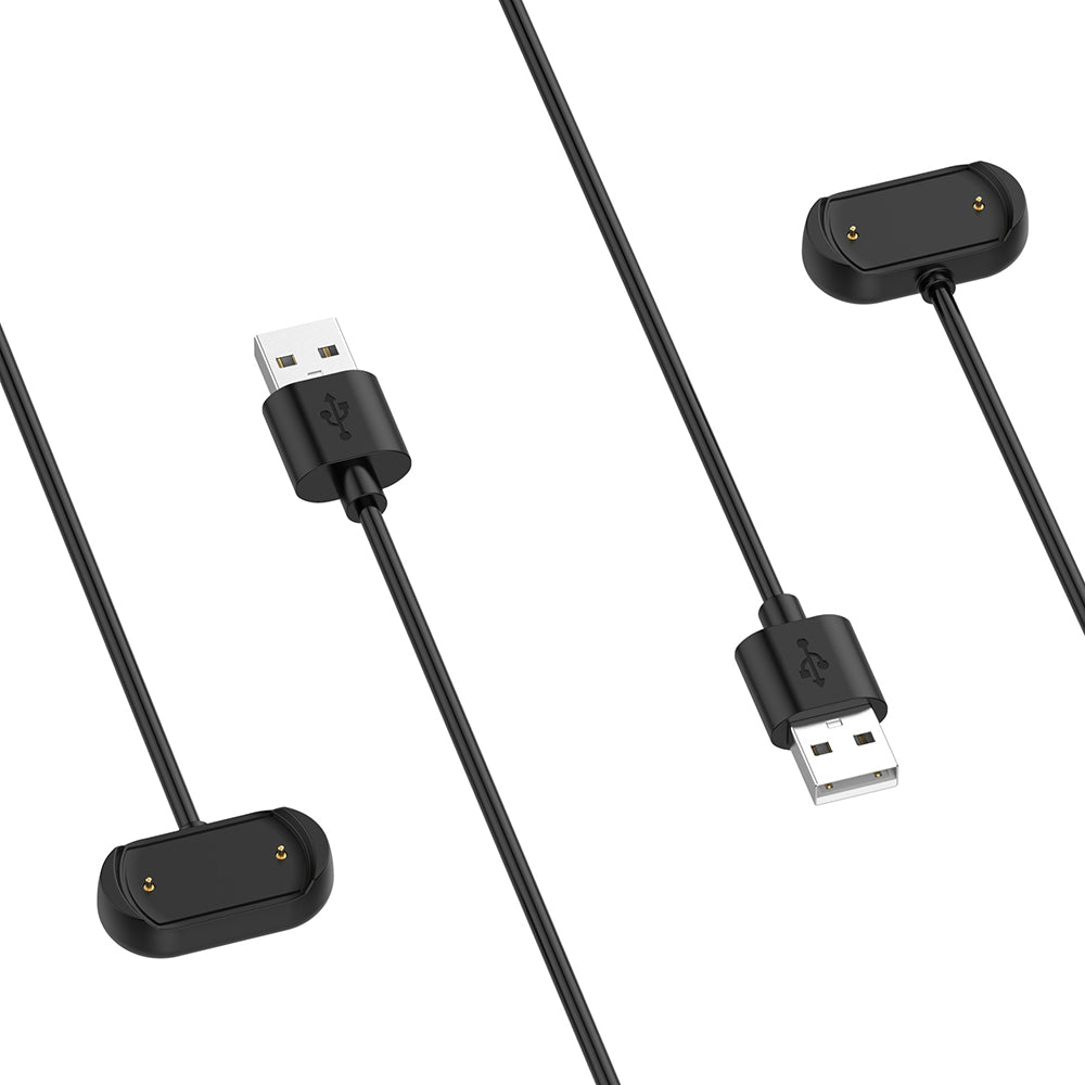Techsuit THA3 ladekabel for Amazfit Watch Series, USB-A, Svart