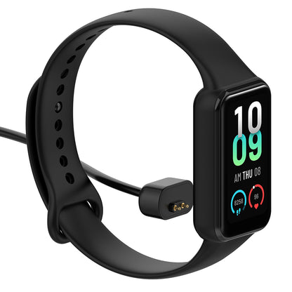 Techsuit THA5 ladekabel for Amazfit Band 7, USB-A, Svart