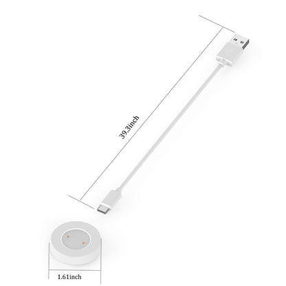 Ladekabel Techsuit THC3 for Honor Watch / Huawei Watch Series, USB-A, Hvit