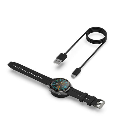 Ladekabel Techsuit THC3 for Honor Watch / Huawei Watch Series, USB-A, Svart