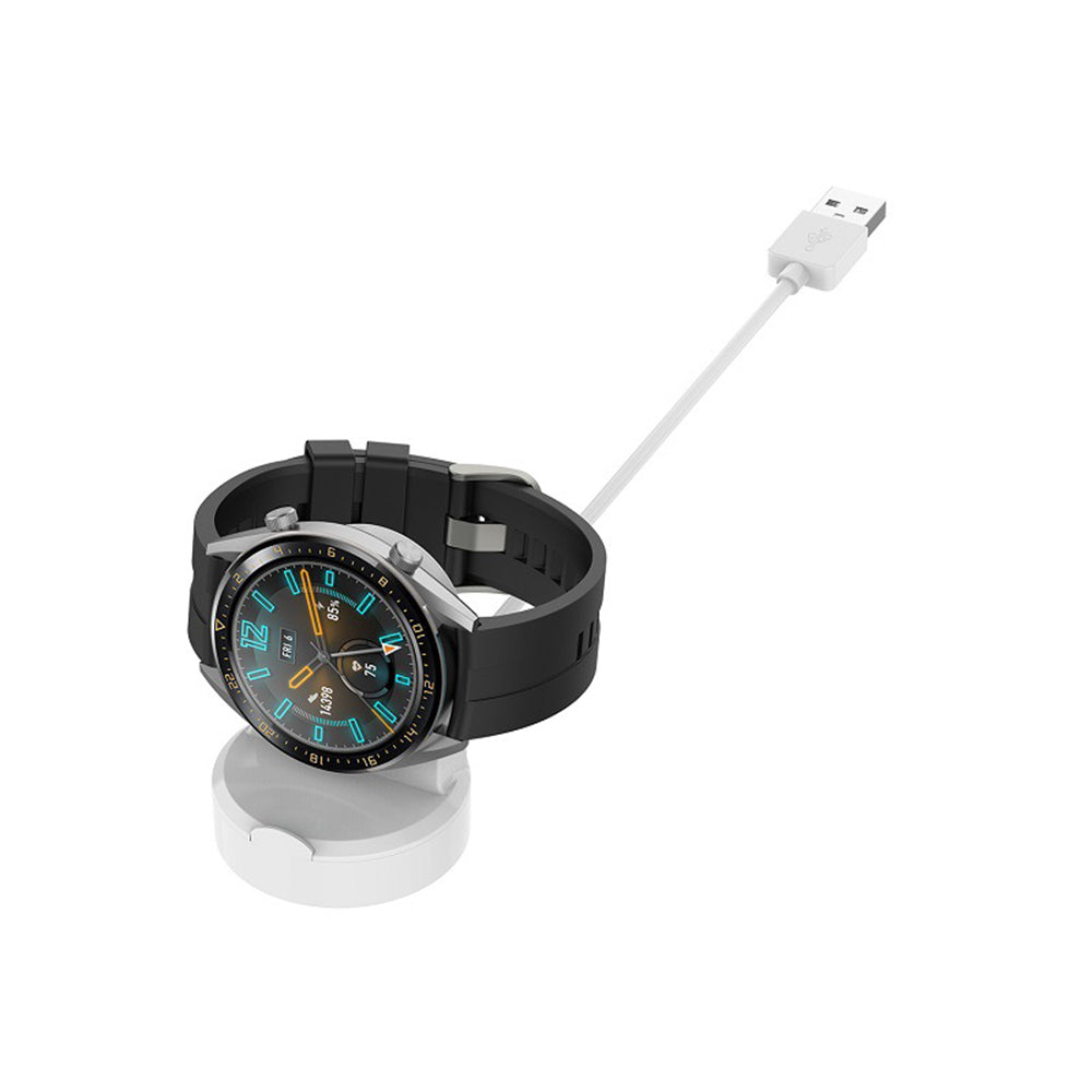 Techsuit THC4 ladekabel for Honor Watch / Huawei Watch Series, USB-A, Svart