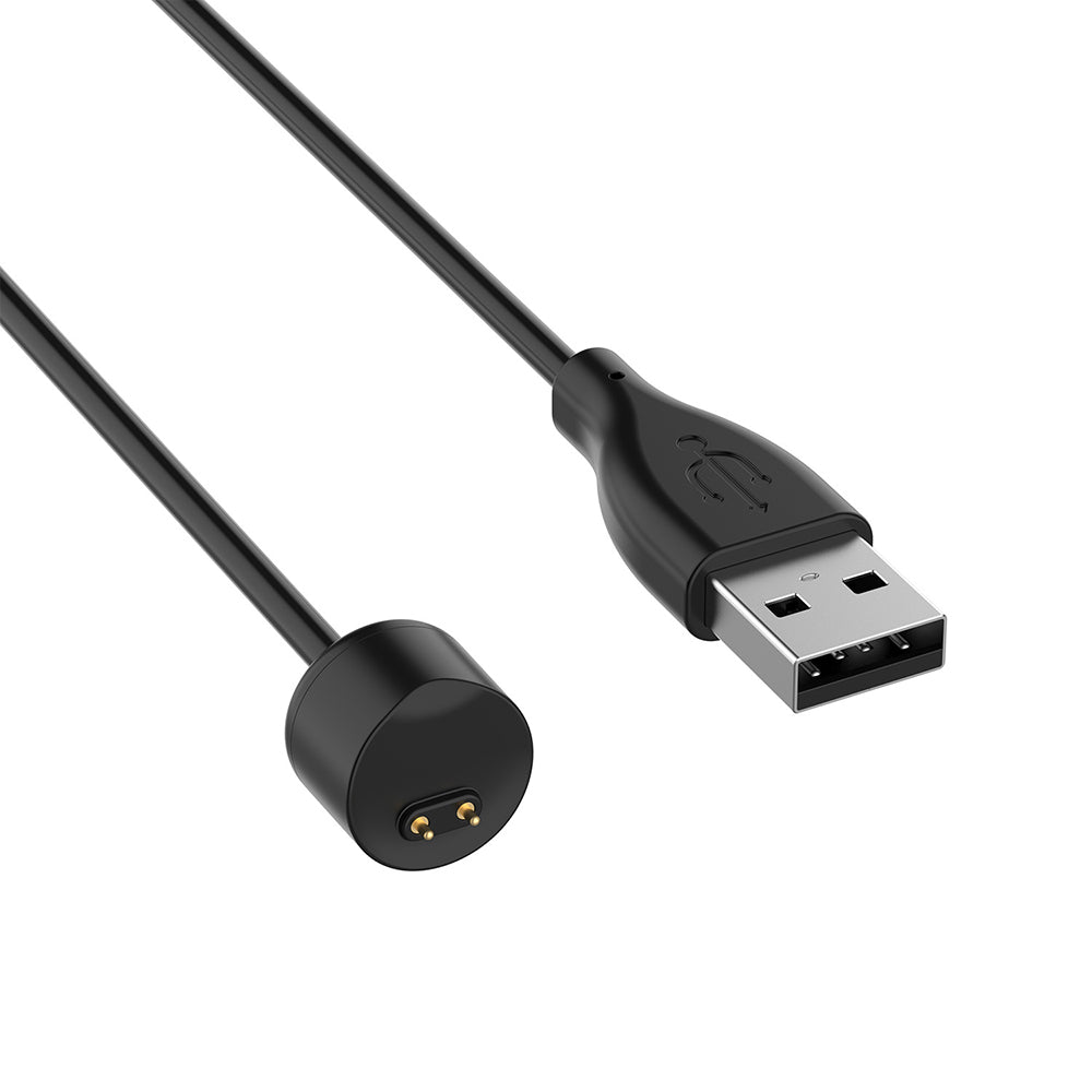 Techsuit TXC1 ladekabel for Xiaomi Smart Band 7 / 6 / 5, USB-A, Svart