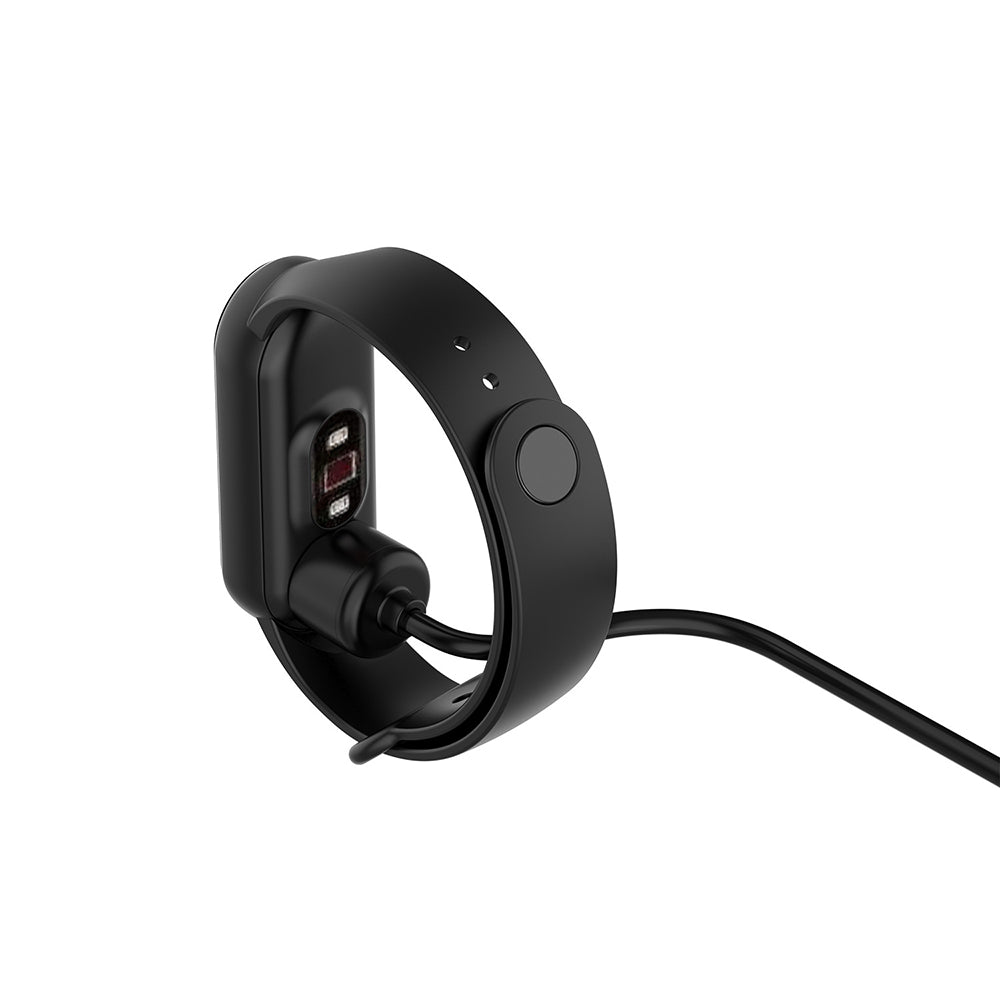 Techsuit TXC1 ladekabel for Xiaomi Smart Band 7 / 6 / 5, USB-A, Svart