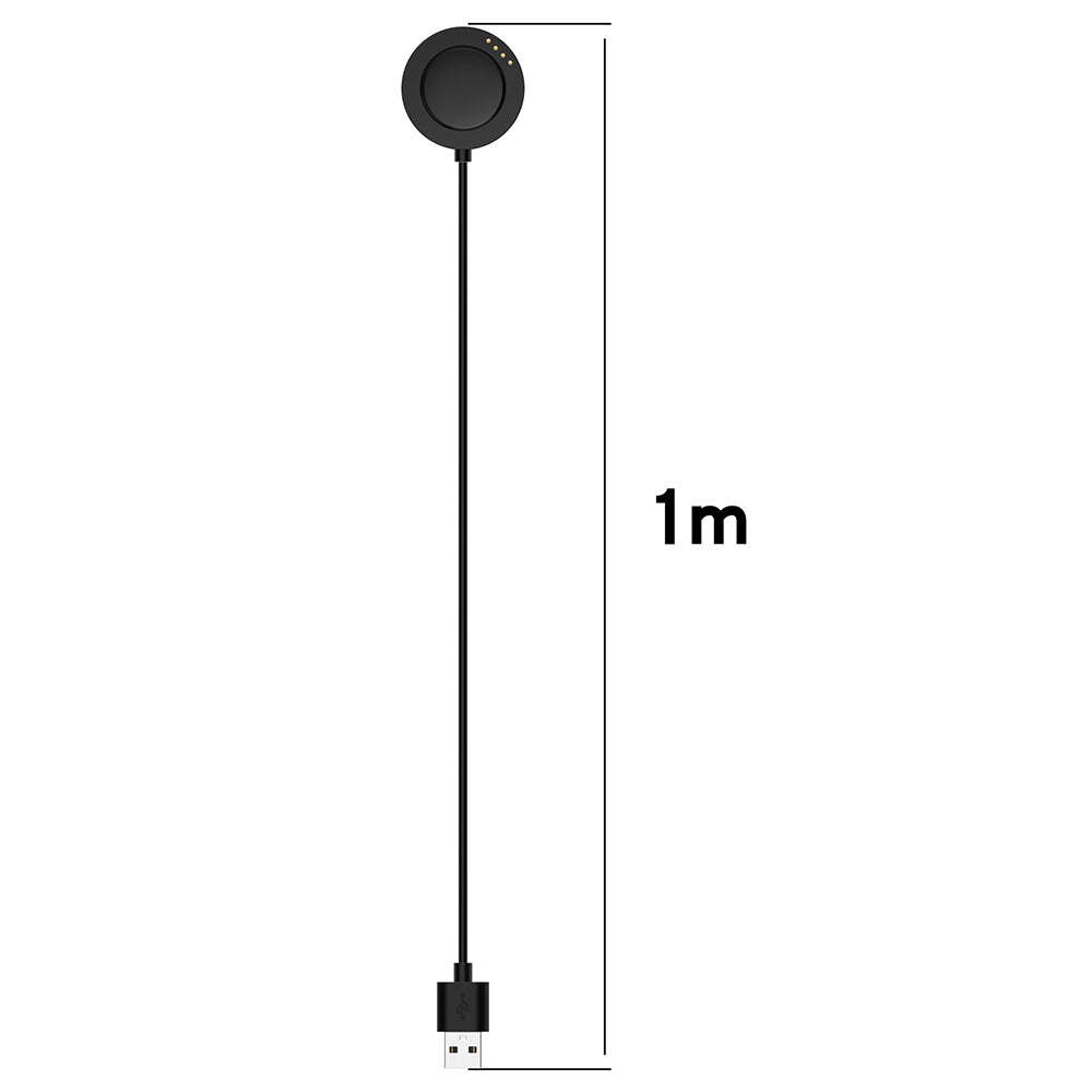 Ladekabel Techsuit TXC9 for Xiaomi Watch S4 Sport, USB-A, Svart