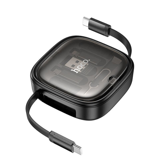 USB-C til USB-C data- og ladekabel HOCO U140, 60W, 0.95m, Svart