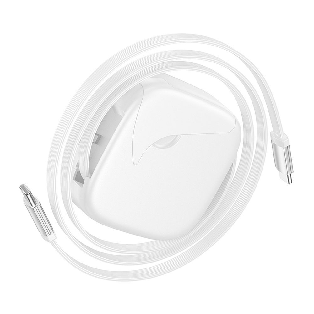 USB-C til USB-C data- og ladekabel HOCO U140, 60W, 0.95m, Hvit