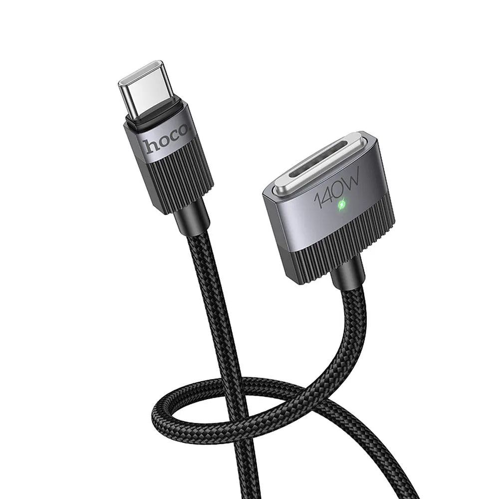 Ladekabel HOCO U141, USB-C - MagSafe 3, 140W, 1.8m, Svart
