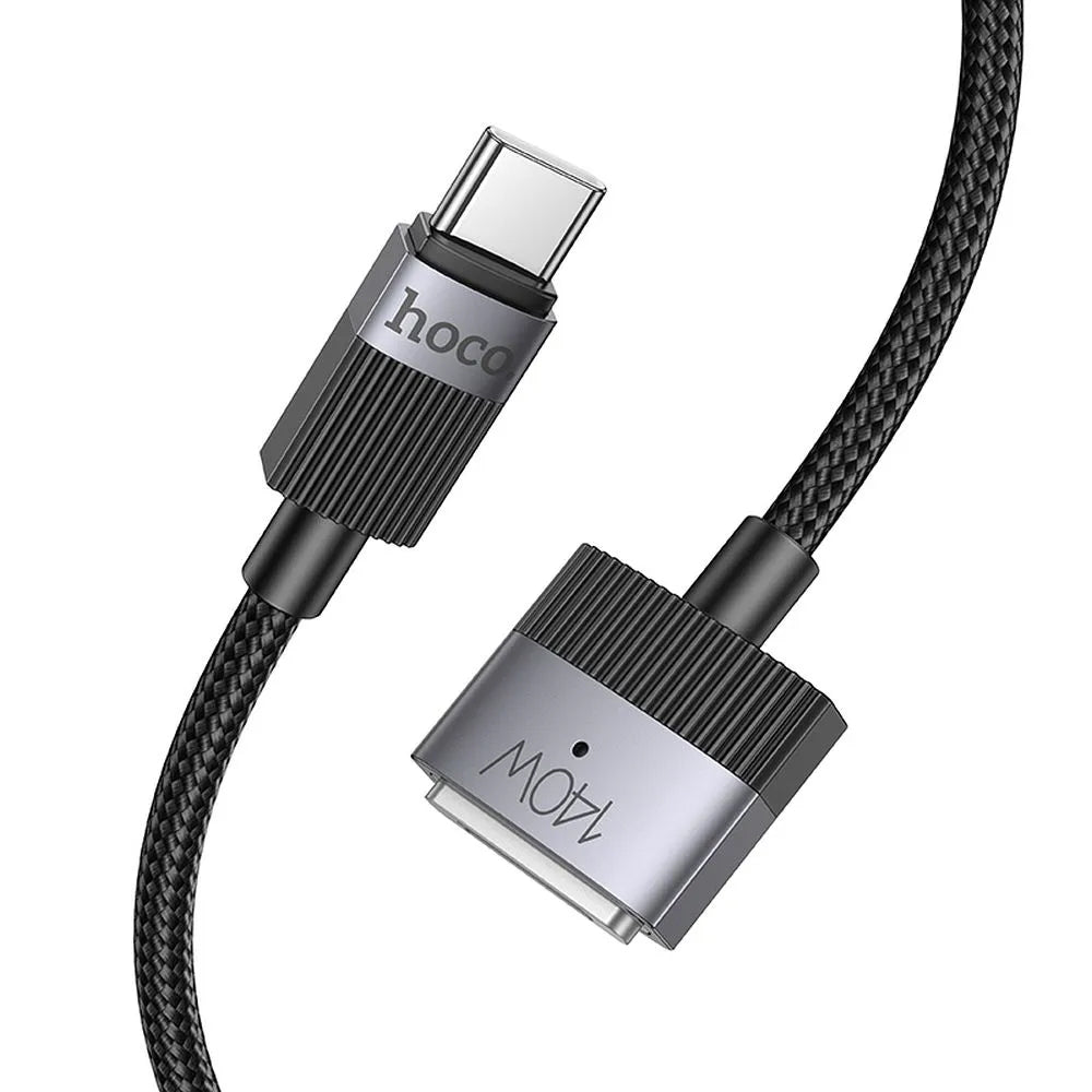 Ladekabel HOCO U141, USB-C - MagSafe 3, 140W, 1.8m, Svart