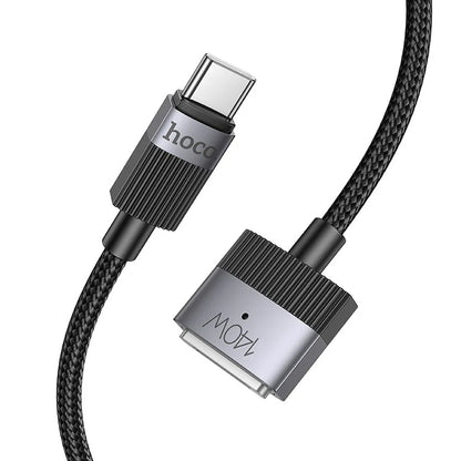 Ladekabel HOCO U141, USB-C - MagSafe 3, 140W, 1.8m, Svart