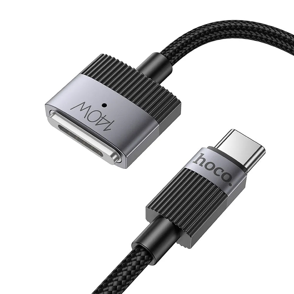 Ladekabel HOCO U141, USB-C - MagSafe 3, 140W, 1.8m, Svart