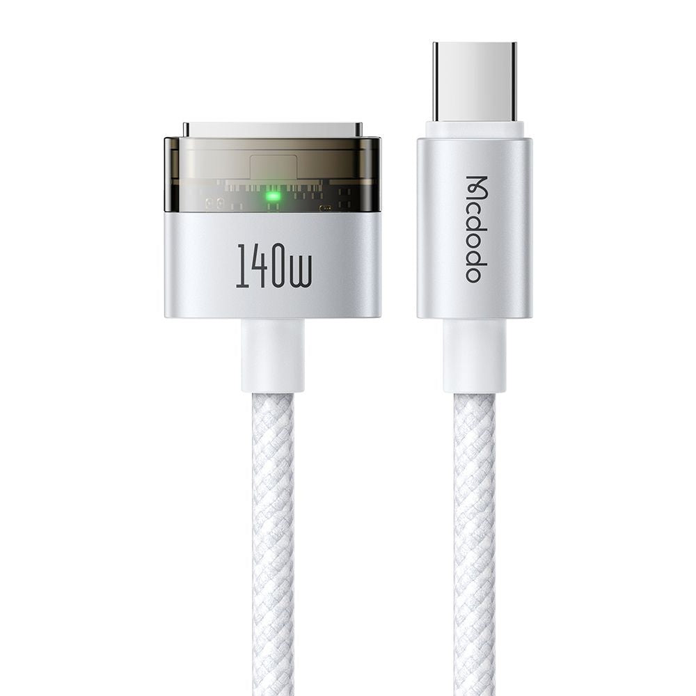 McDodo CA-2071 Ladekabel, USB-C - MagSafe 3, 140W, 2m, Hvit