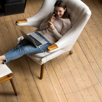 McDodo CA-2071 Ladekabel, USB-C - MagSafe 3, 140W, 2m, Hvit