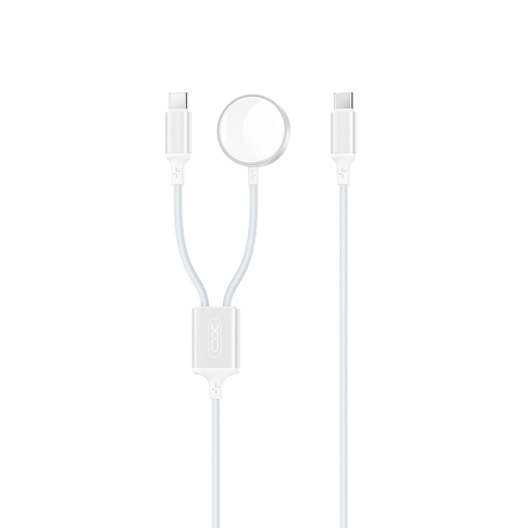 Trådløs Lader XO Design CX030 for Apple Watch Series, USB-C, Hvit