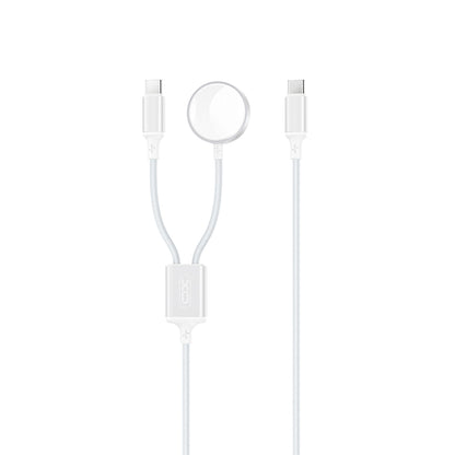 Trådløs Lader XO Design CX030 for Apple Watch Series, USB-C, Hvit