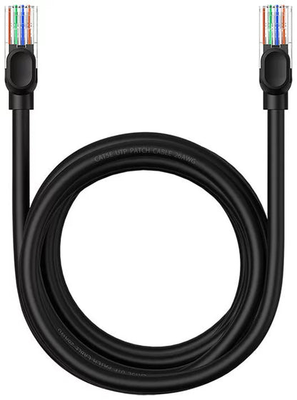 Baseus nettverkskabel, UTP, Cat5, 3m, Svart B00133206111-04
