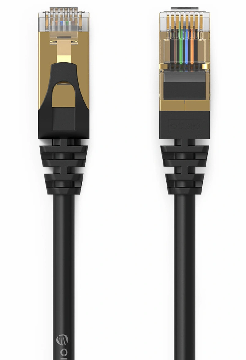 Orico PUG-C7 nettverkskabel, UTP, Cat7, 5m, svart