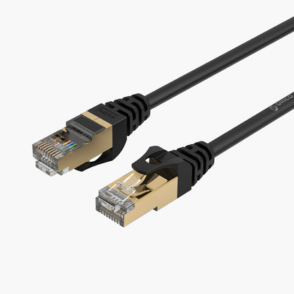 Orico PUG-C7 nettverkskabel, UTP, Cat7, 0,5 m, svart