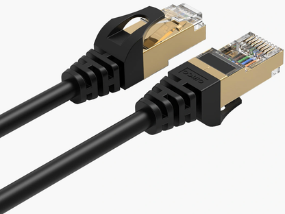 Orico PUG-C7 nettverkskabel, UTP, Cat7, 5m, svart