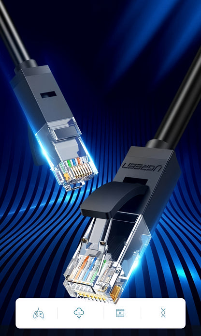 UGREEN NW102 nettverkskabel, UTP, Cat6, 15m, svart