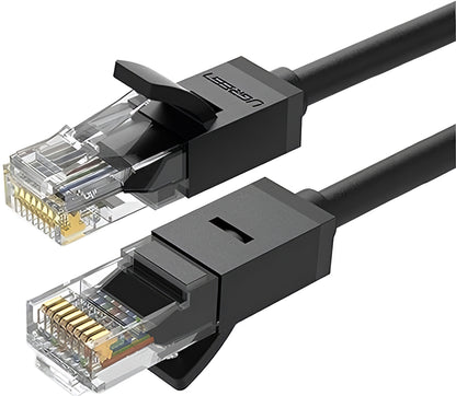 UGREEN NW102 nettverkskabel, UTP, Cat6, 15m, svart