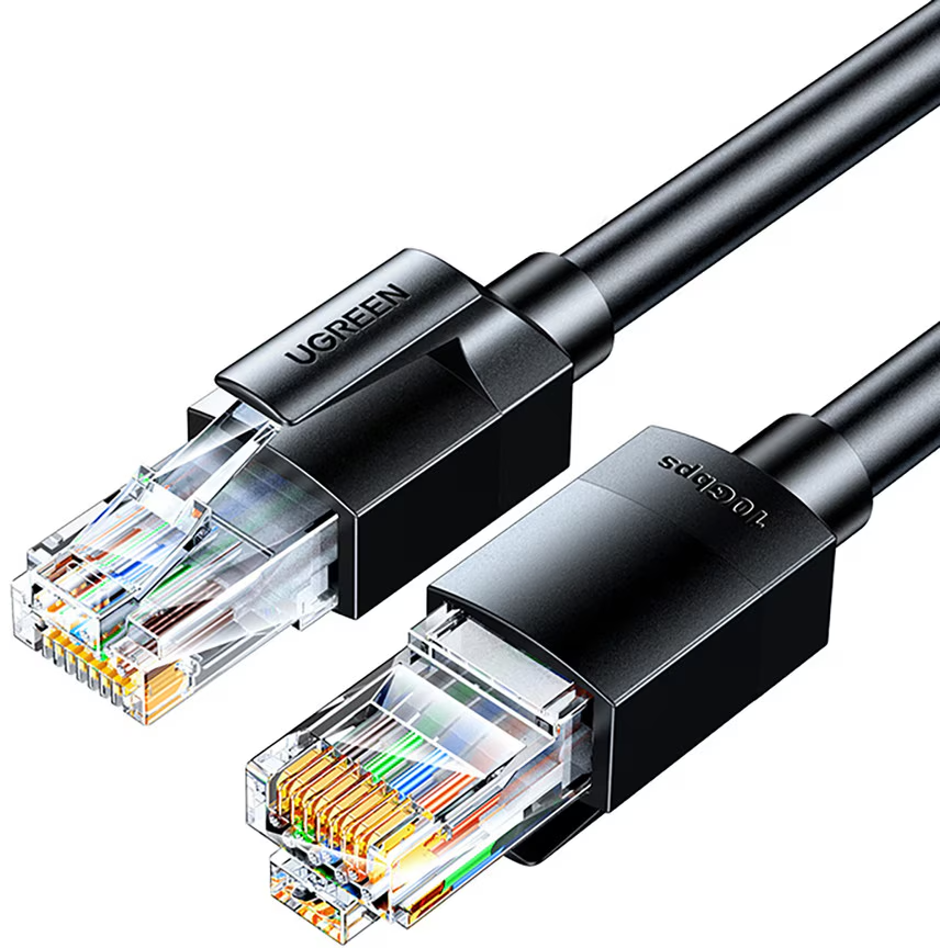 UGREEN NW316 nettverkskabel, UTP, Cat6, 8m, Svart