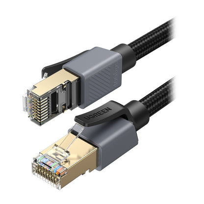 UGREEN NW343 nettverkskabel, UTP, Cat8, 2m, svart