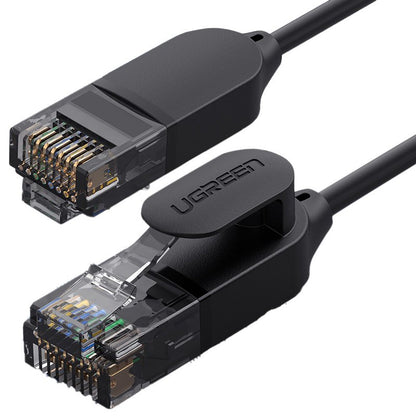 Nettverkskabel UGREEN NW122, UTP, Cat6A, 5m, Svart