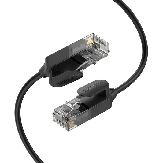 Nettverkskabel UGREEN NW122, UTP, Cat6A, 5m, Svart
