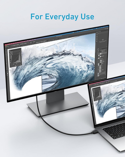 Anker Video Kabel, HDMI - HDMI, 8K, 1.8m, Svart A8742011