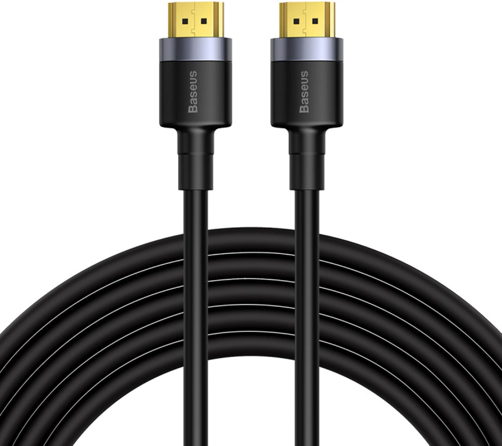 Baseus Cafule videokabel, HDMI - HDMI, 4K, 5m, Svart CADKLF-H01