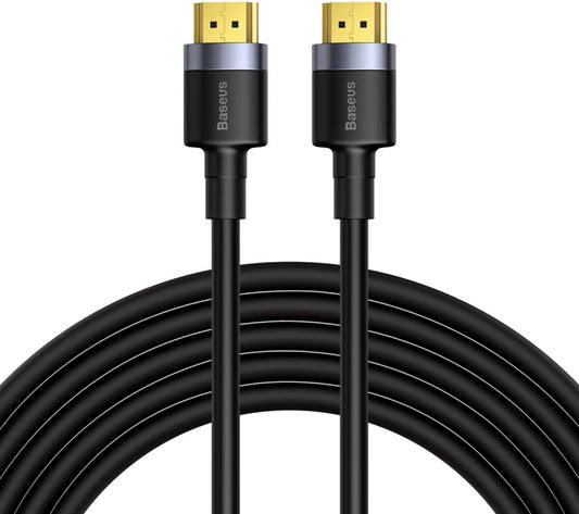 Baseus Cafule videokabel, HDMI - HDMI, 4K, 5m, Svart CADKLF-H01