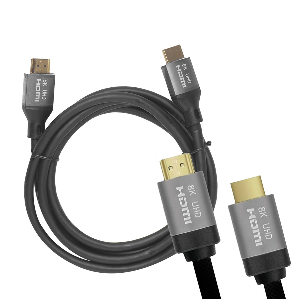 LTC Gold videoskabel, HDMI - HDMI, 8K, 2m, svart