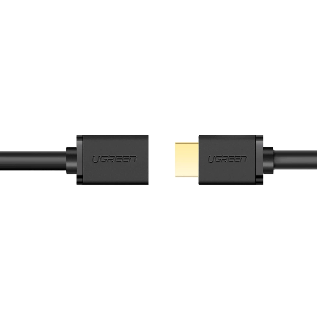 UGREEN HD107 Forlengelseskabel, HDMI - HDMI, 4K, 5m, Svart