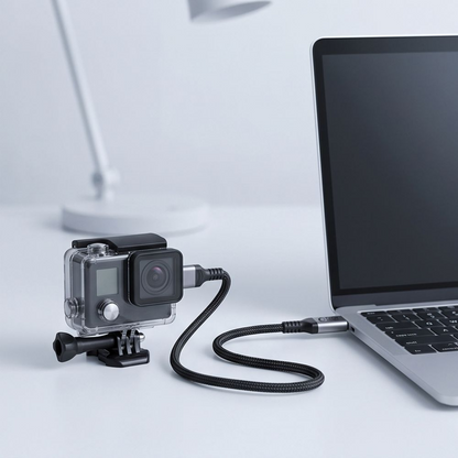 Tech-Protect Ultraboost 2 videokabel, miniHDMI - HDMI, 8K, 2m, svart