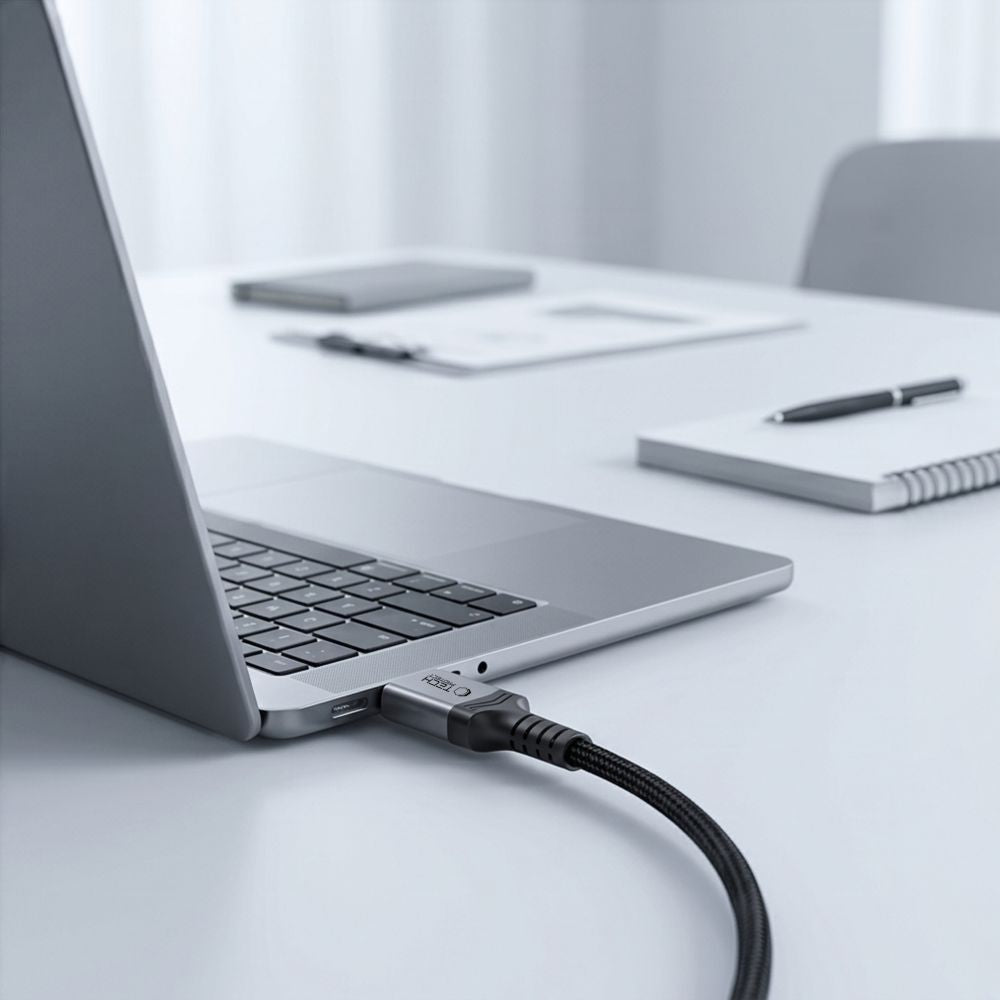 Tech-Protect Ultraboost 2 videokabel, HDMI - HDMI, 8K, 1m, svart