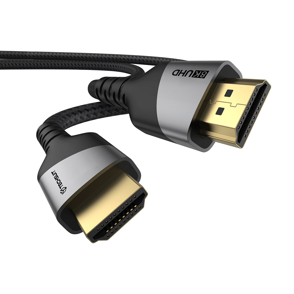 Techsuit NexusVision Pro CX3 videokabel, HDMI - HDMI, 8K, 2m, grå
