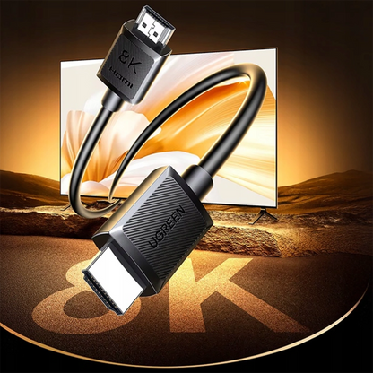 UGREEN ED030 videokabel, HDMI - HDMI, 4K, 1,5 m, svart