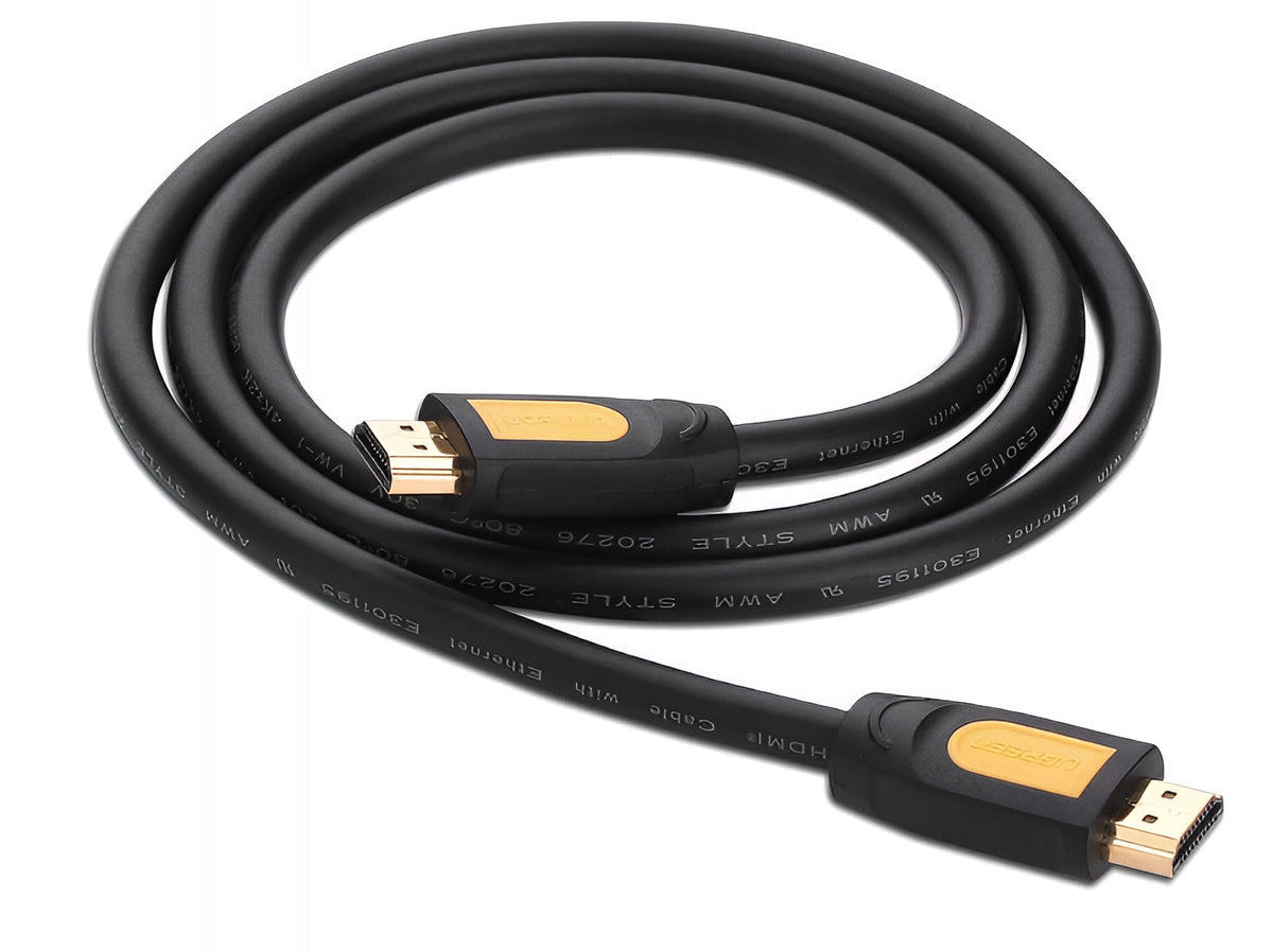 UGREEN HD101 Videokabel, HDMI - HDMI, 4K, 5m, Svart