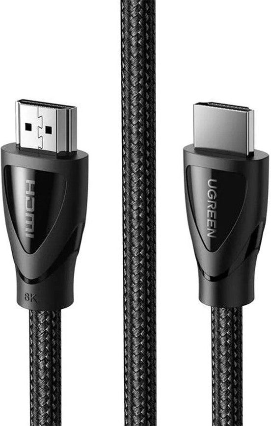 UGREEN HD104 videokabel, HDMI - HDMI, 8K, 2m, Svart