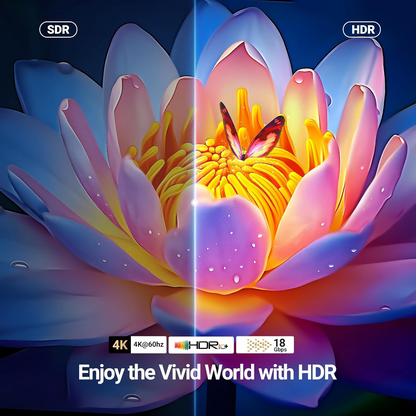 UGREEN HD118 Videokabel, HDMI - HDMI, 4K, 1.5m, Svart