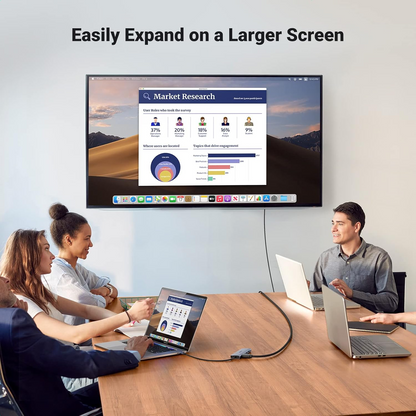 UGREEN HD118 Videokabel, HDMI - HDMI, 4K, 1.5m, Svart