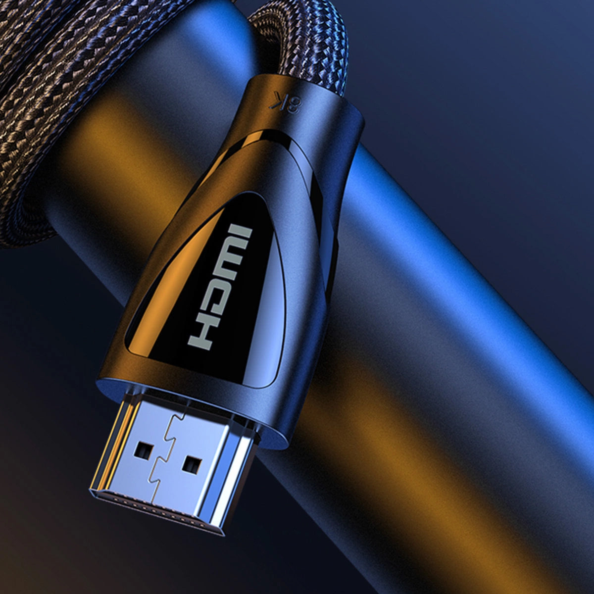 UGREEN HD140 videokabel, HDMI - HDMI, 8K, 1m, svart