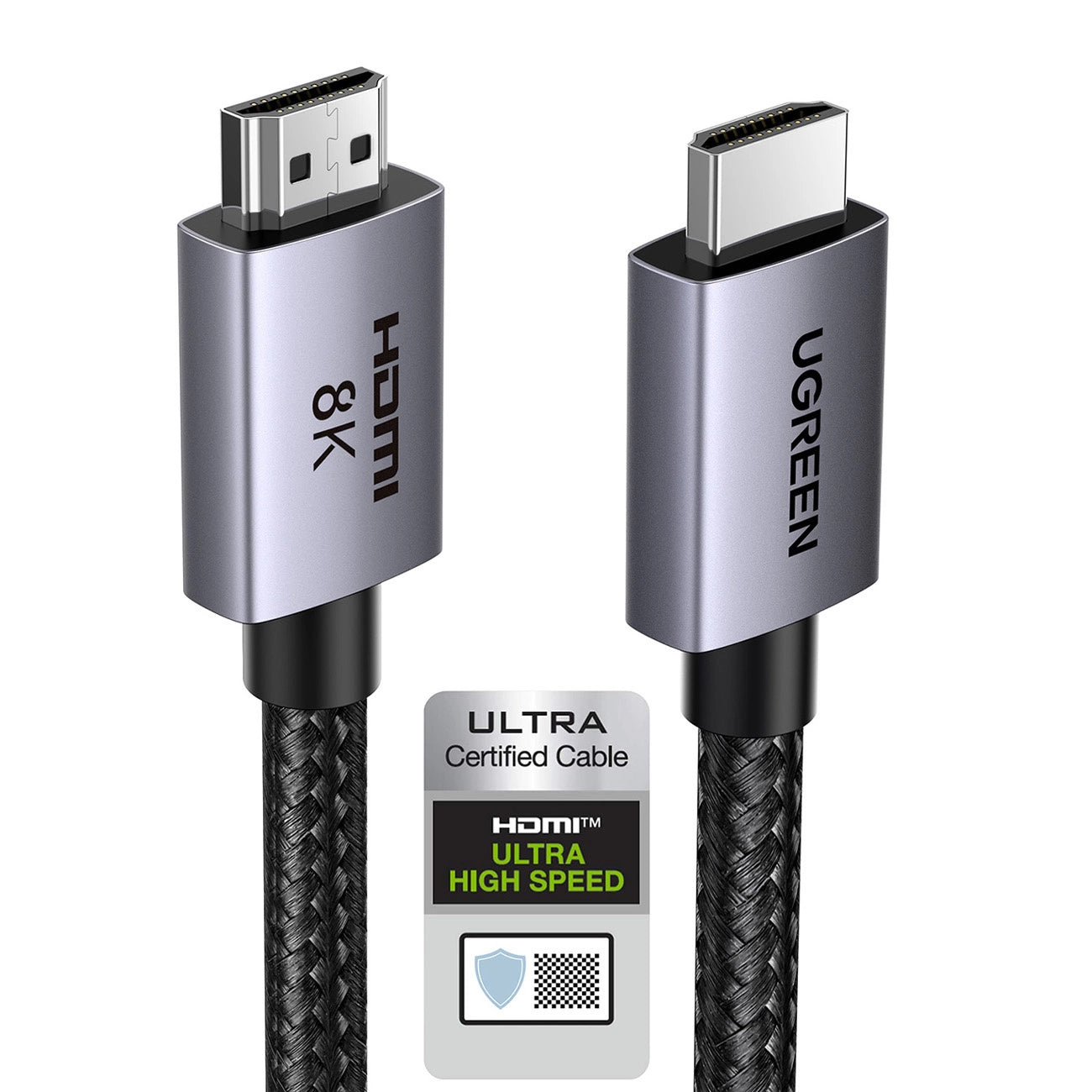 UGREEN HD171 videokabel, HDMI - HDMI, 8K, 3m, Svart