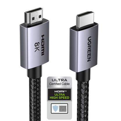 UGREEN HD171 videokabel, HDMI - HDMI, 8K, 3m, Svart