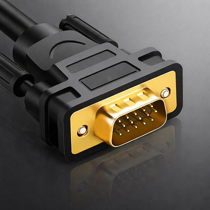 UGREEN VG101 videoskabel (11633), VGA - VGA, 10m, svart
