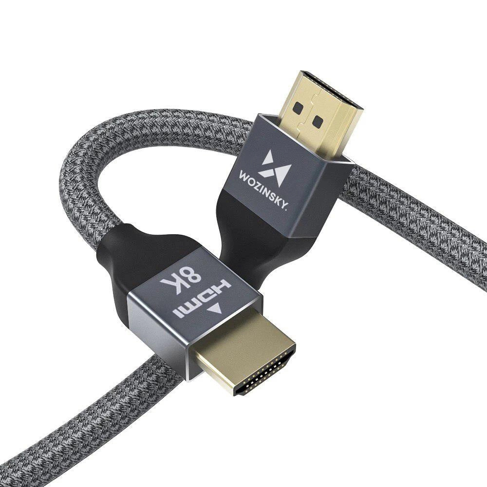 WZK Ultraboost-videokabel, HDMI - HDMI, 8K, 3 m, grå WHDMI-30 